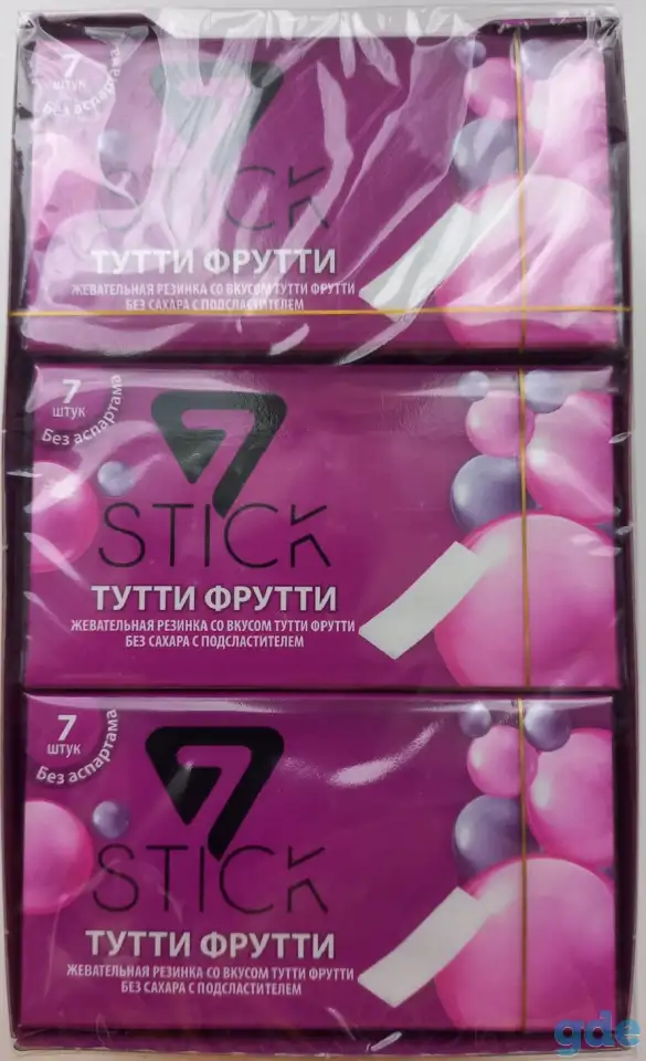 Жевательная резинка 7 stick, фотография 5