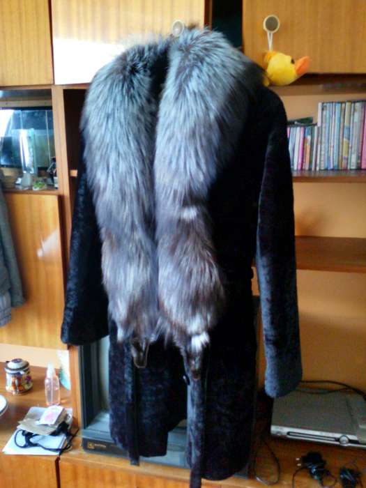 шуба новая мутон-чернобурка, фотография 2
