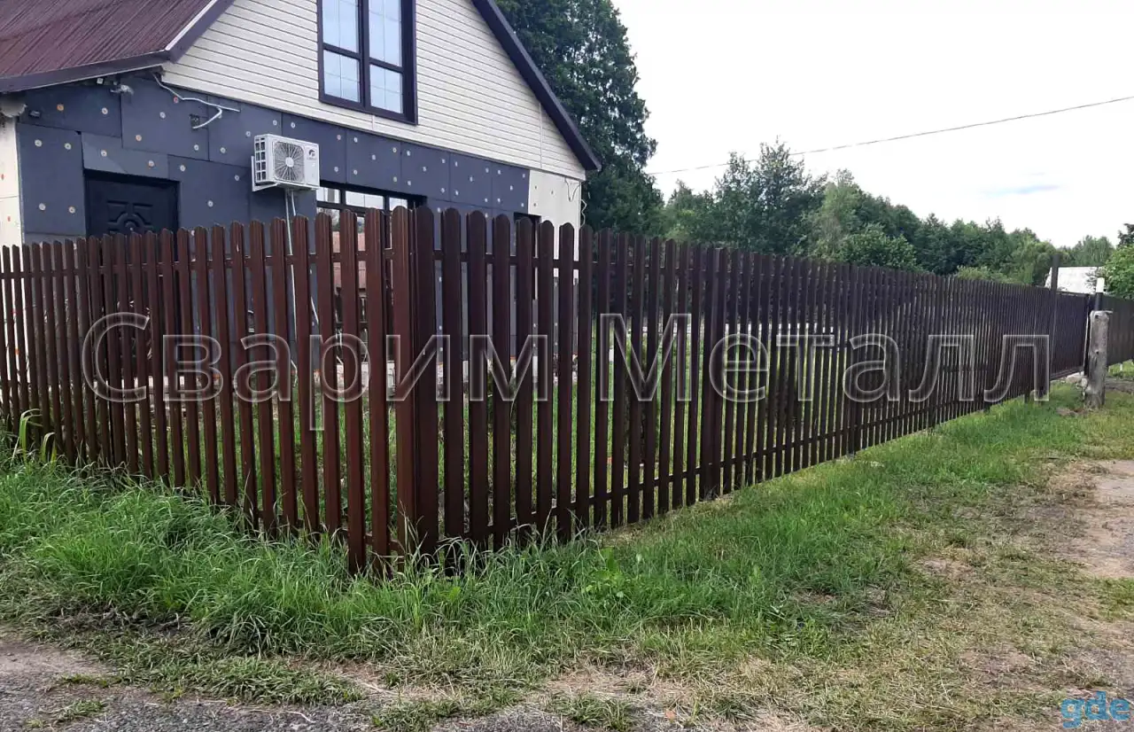 Заборы из металла всех видов, фотография 2