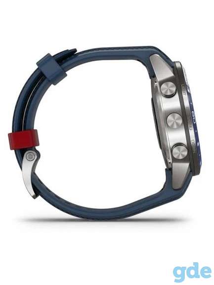 Garmin MARQ Captain: American Magic Edition Blue Rubber Strap Smartwatch, фотография 5
