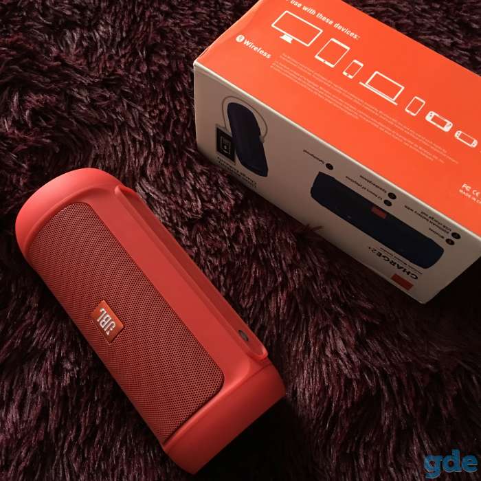 Блютуз Колонка JBL Charge 2+. Красная, фотография 2