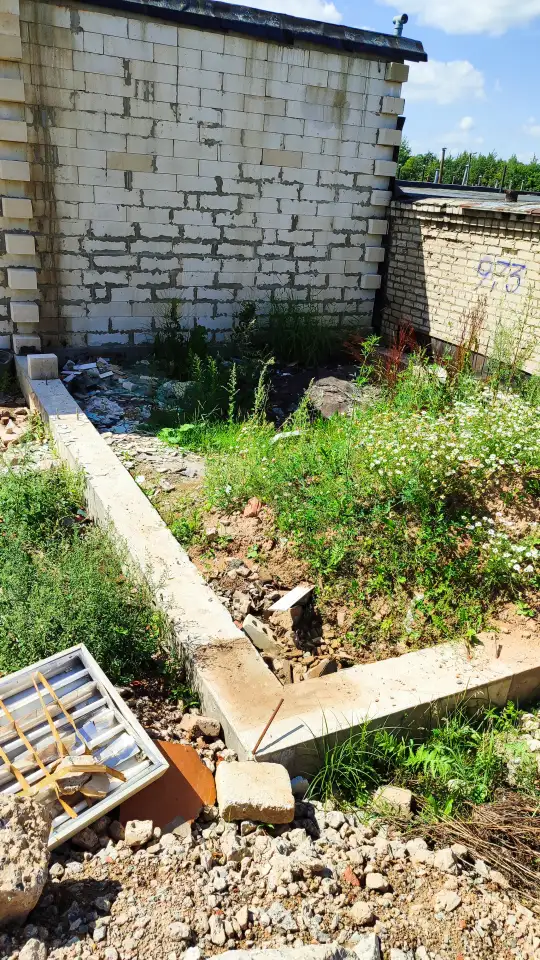 Место под строительство гаража с фундаментом, Старобабиновичский тракт 27, фотография 6
