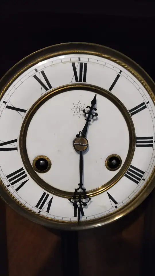 Часы настенные Junghans 1890г., фотография 3