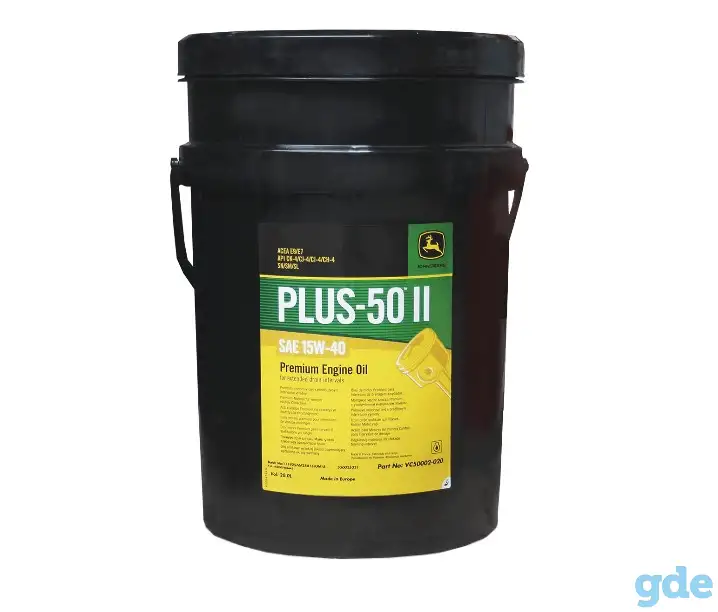 Моторное масло John Deere Plus-50 II 15W-40, фотография 1