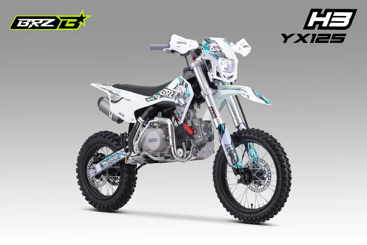 Питбайк brz h3 yx125 14/12, фотография 1
