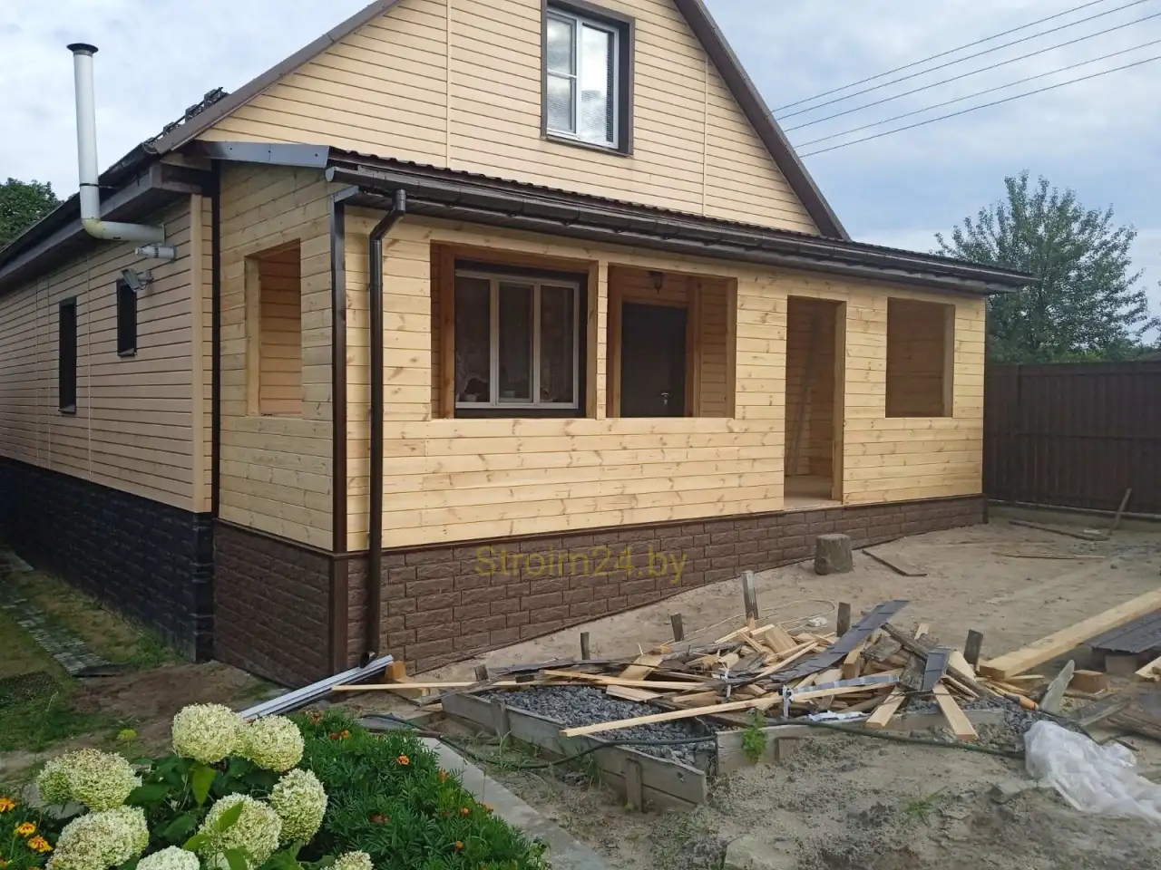Пристройка к дому в Гомеле, фотография 1