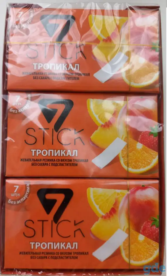 Жевательная резинка 7 stick, фотография 4