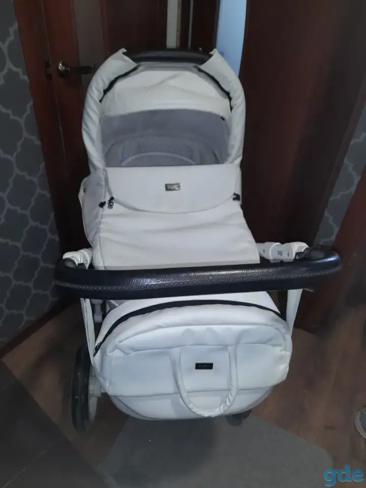 Продам коляску из экокожи Carmello 2в1, фотография 1