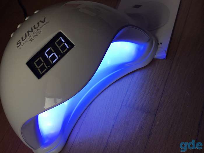 Лампа для маникюра led/uv, фотография 5