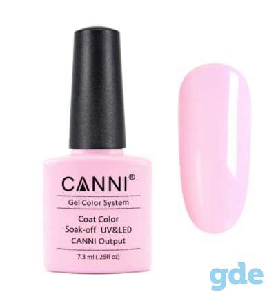 Гель-лак (шеллак) Canni №243 Light Pink 7.3ml, фотография 1