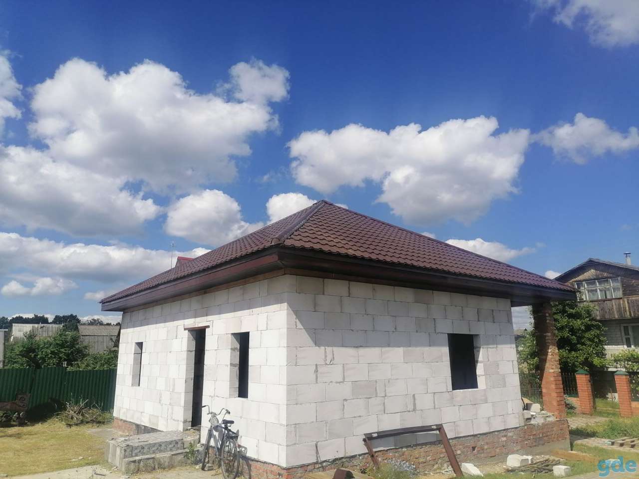 Кладка блоков ПГС в Гомеле, фотография 6