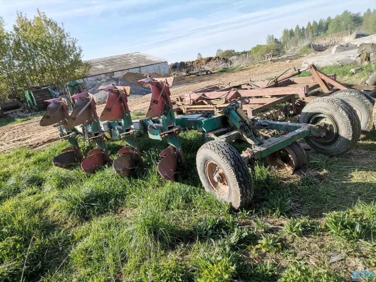 Плуг полунавесной ППО-4-40, фотография 1