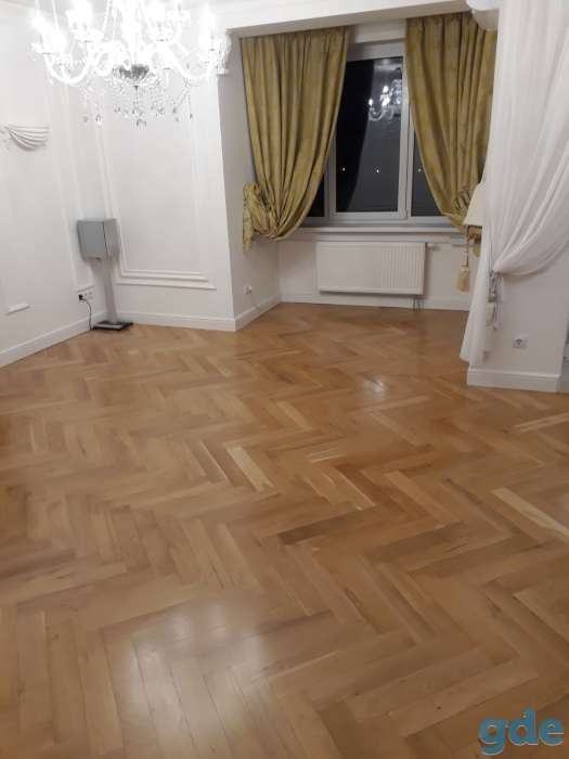 Шлифовка и рестоврация пакрета и деревянных полов., фотография 3