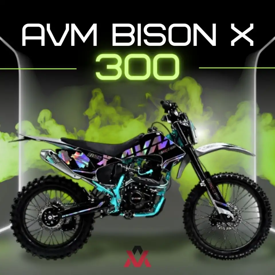 Эндуро мотоцикл AVM BisonX 300, фотография 1