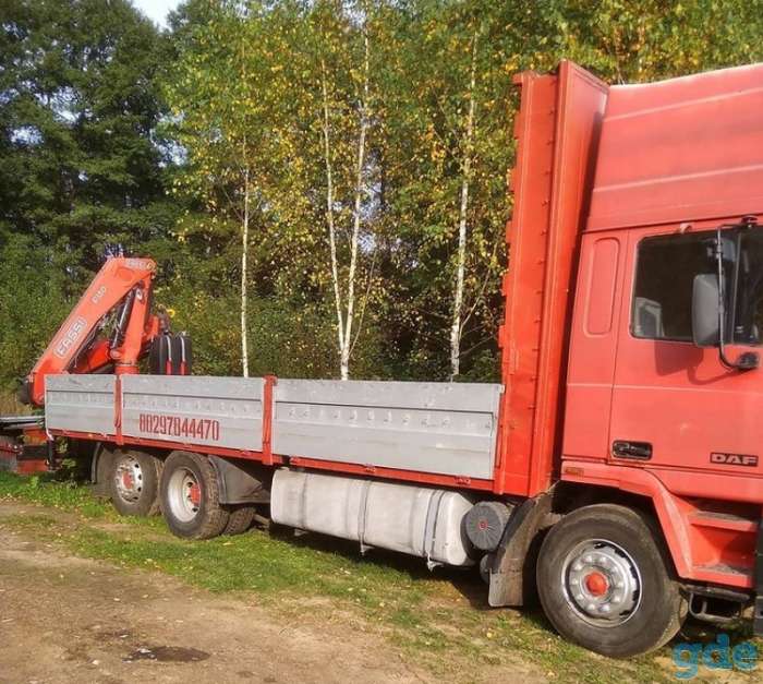 Грузоперевозки с манипулятором, фотография 1