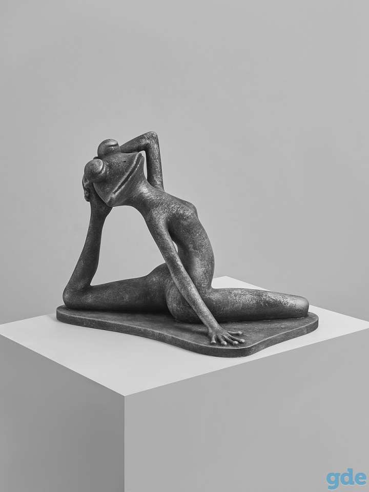 Статуэтка Лягушка Йога Большая, фотография 9