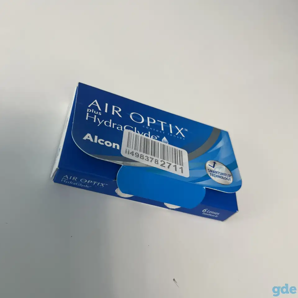 Alcon Контактные линзы AIR OPTIX plus HydraGlyde 6 шт./ сила -5,75, фотография 1