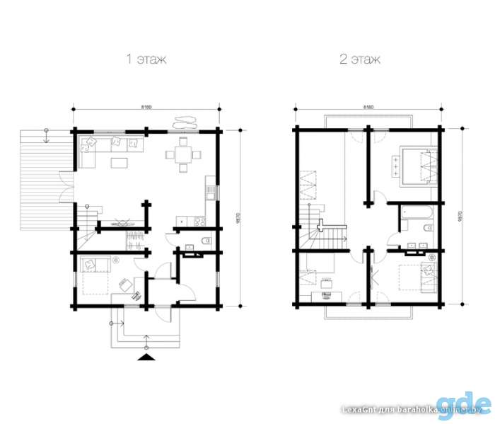 Продается дом из профилированного бруса., фотография 8