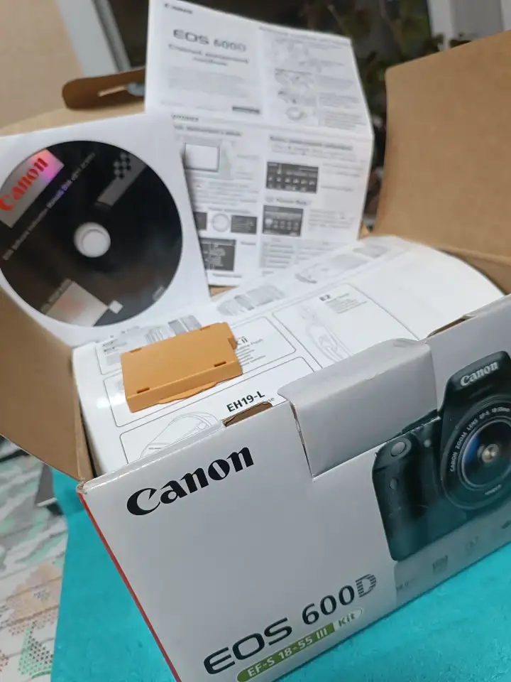 Зеркальный фотоаппарат Canon EOS 600D kit 18-55 mm, фотография 4