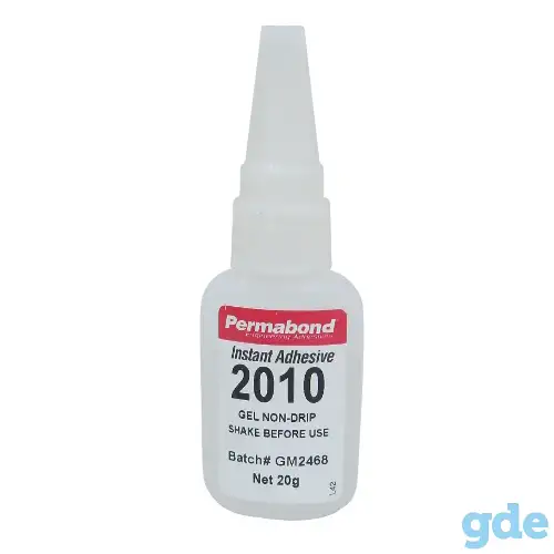 Суперклей склеивания пористых поверхностей Permabond C2010 (Гель), фотография 1