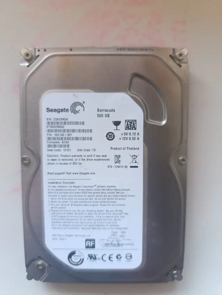 Жёсткий диск Seagate 500GB ST500DM002, фотография 2
