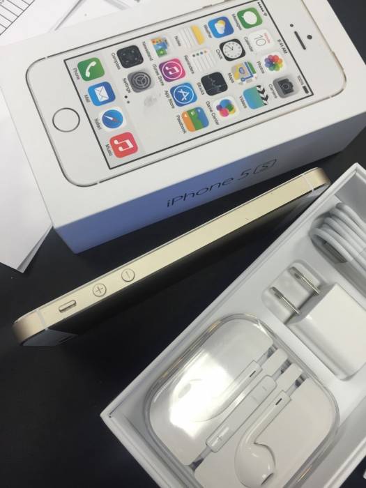 Apple IPhone 5S золото / белый 64Gb русифицирован разблокирован, фотография 2