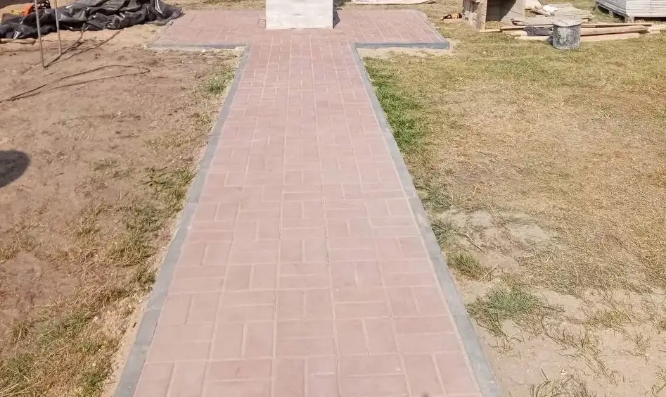 Укладка тротуарной плитки, фотография 4