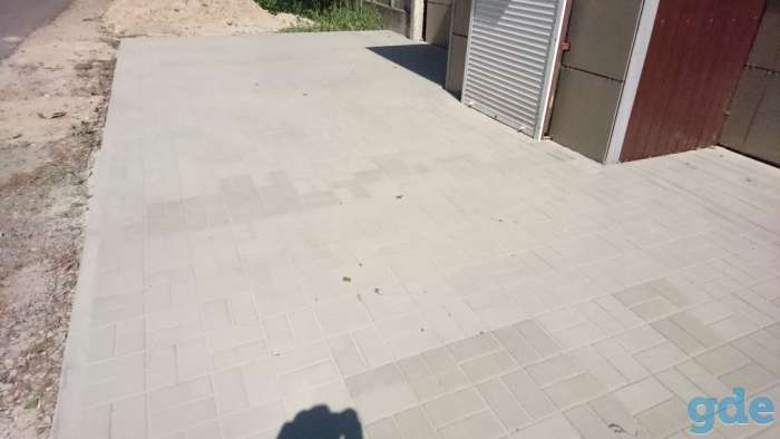 Укладка тротуарной плитки, фотография 5
