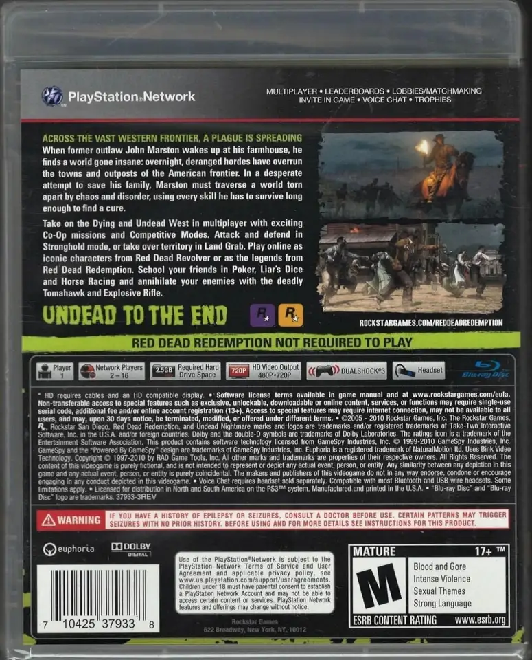 Куплю игровой диск Red Dead Redemption. Undead Nightmare для PS3, фотография 2