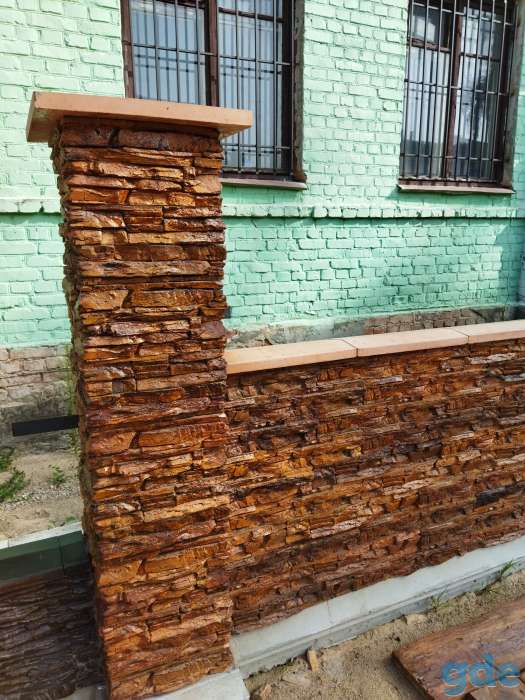 заборы из искуственного камня, фотография 8