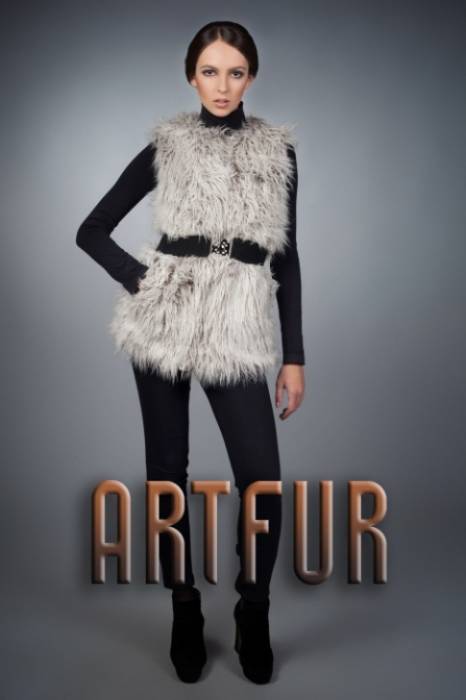 Жакеты, жилеты и шубы из эко-меха ARTFUR, фотография 5