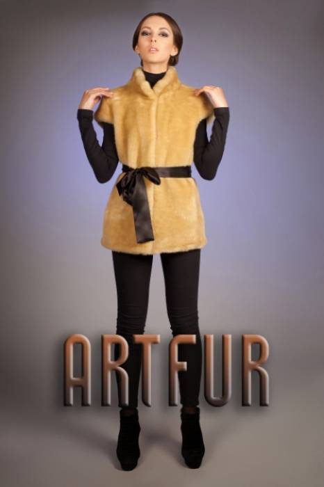 Жакеты, жилеты и шубы из эко-меха ARTFUR, фотография 6