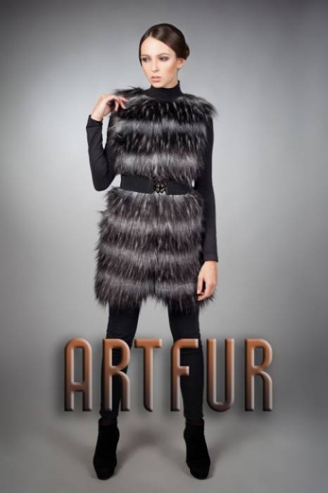 Жакеты, жилеты и шубы из эко-меха ARTFUR, фотография 9