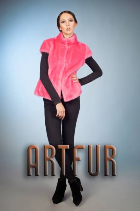 Жакеты, жилеты и шубы из эко-меха ARTFUR, фотография 10