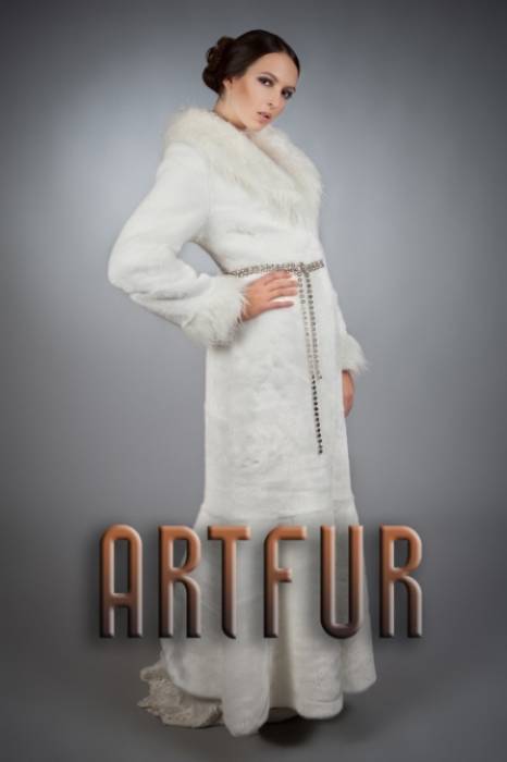 Свадебные шубы, болеро, накидки из эко-меха ARTFUR, фотография 8