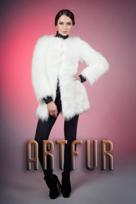 Свадебные шубы, болеро, накидки из эко-меха ARTFUR, фотография 9