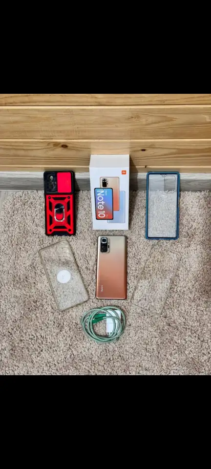 Redmi note 10 pro 8128 междунар. версия  4 чехла, фотография 2