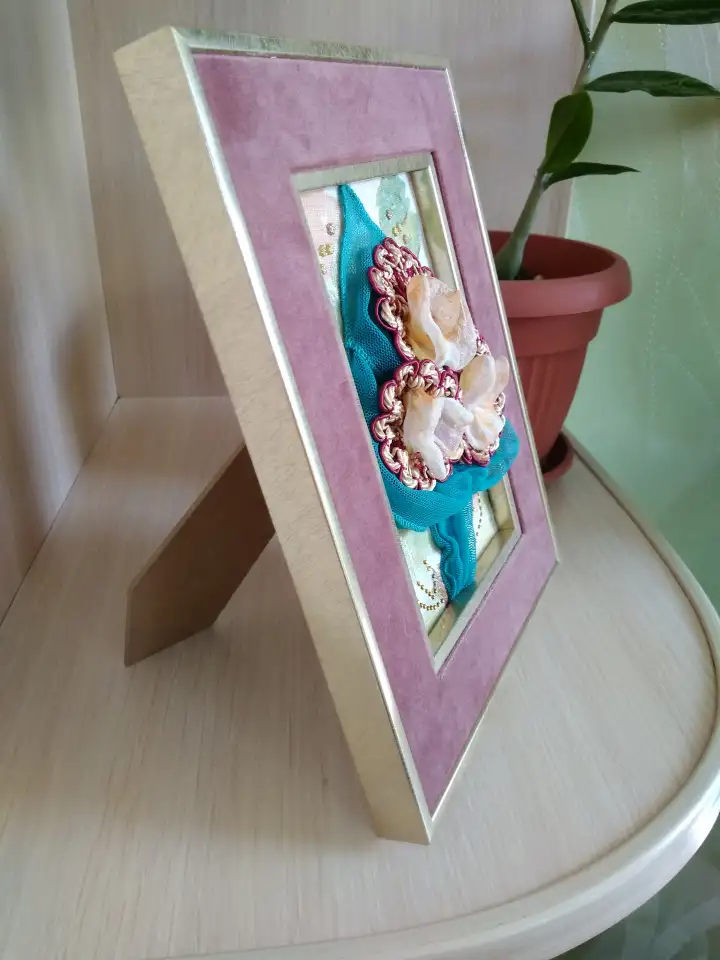 Картина из ткани Времена года. Ручная работа., фотография 5