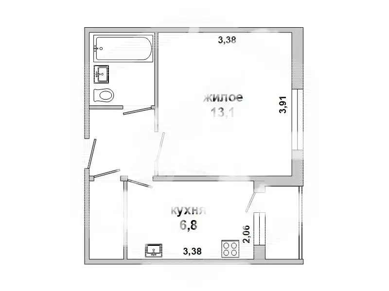 Квартира, фотография 3