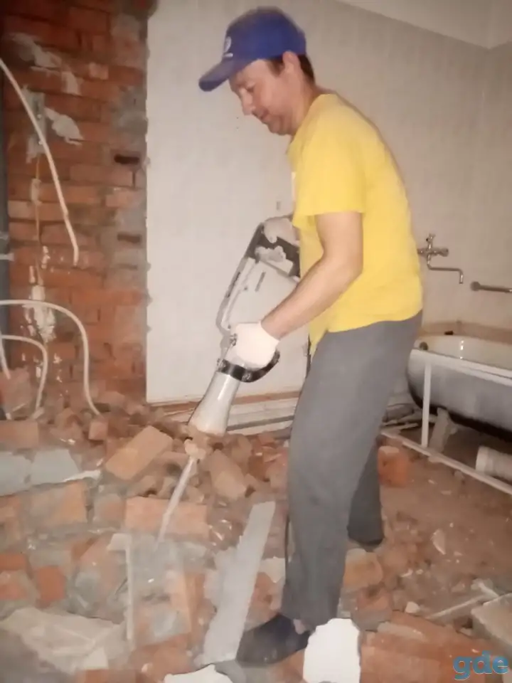 Поклейка обоев, фотография 12