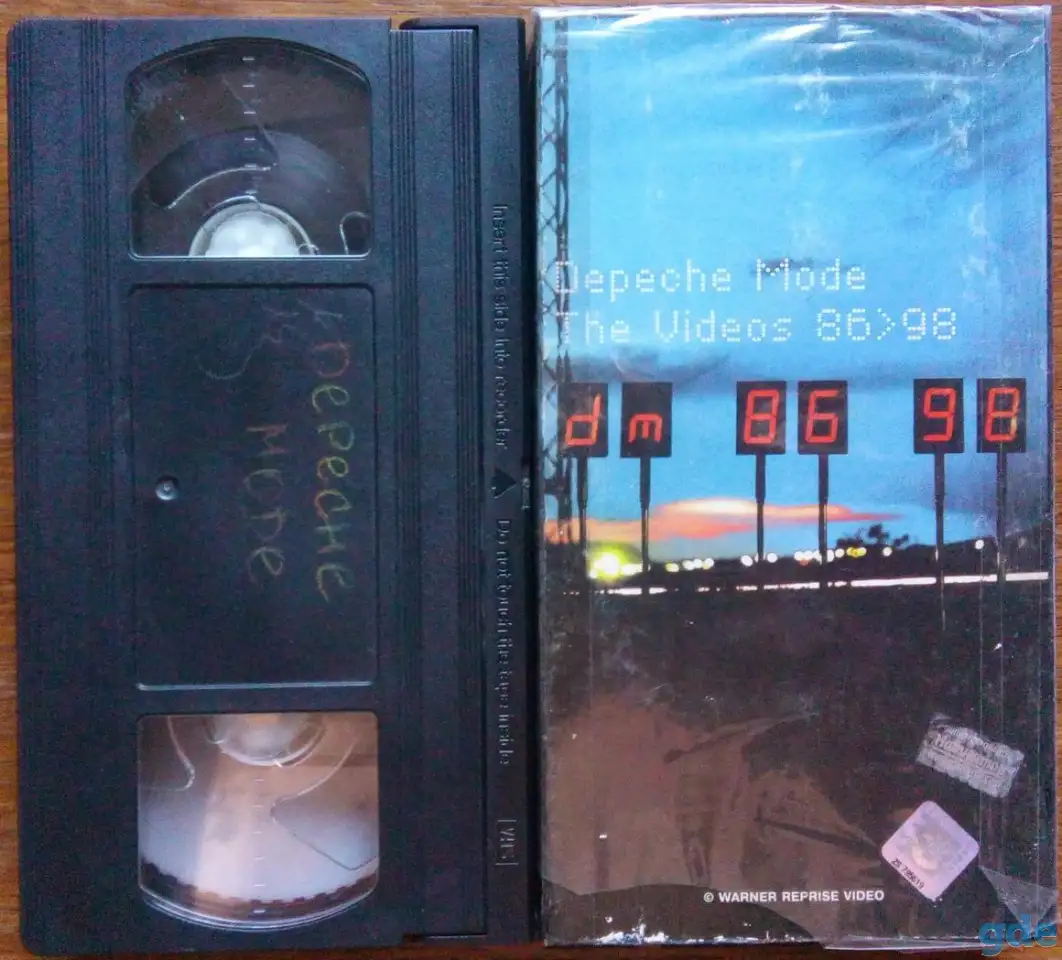 Depeche Mode на VHS, фотография 1