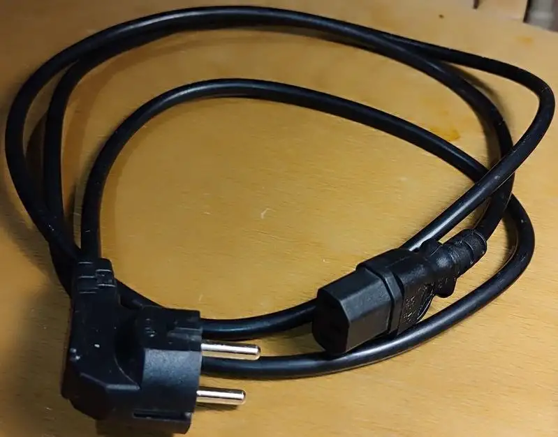 Кабель питания 220v-CPU, фотография 4