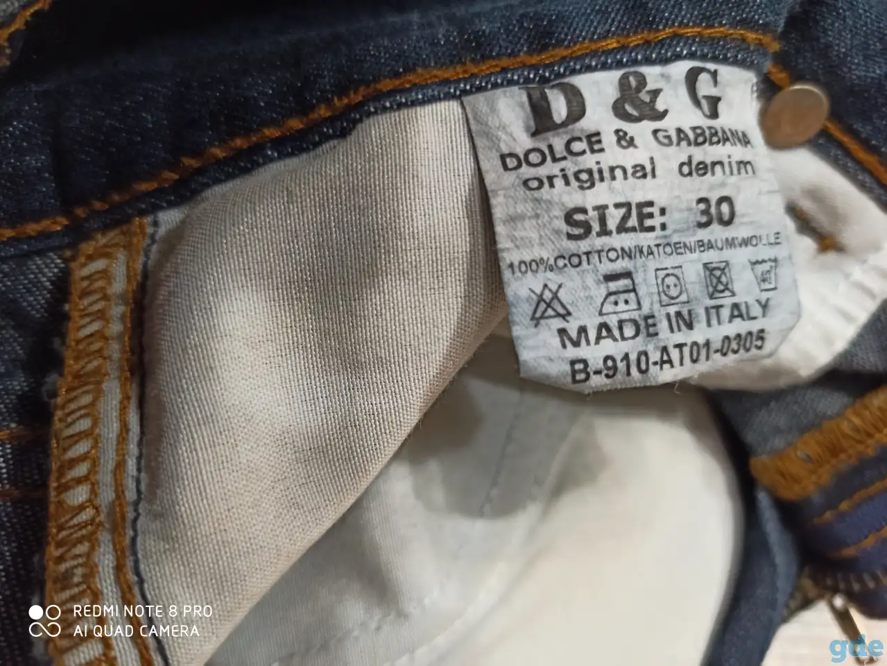 Юбка D@G DOLCE GABANO Италия. Размер SIZE:30. Талия (полуобхват) - 41 см,   длина - 34., фотография 7