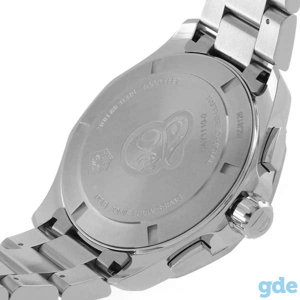TAG HEUER Aquaracer 43mm Quartz Chronograph Mens Watch CAY1110.BA0927, фотография 6