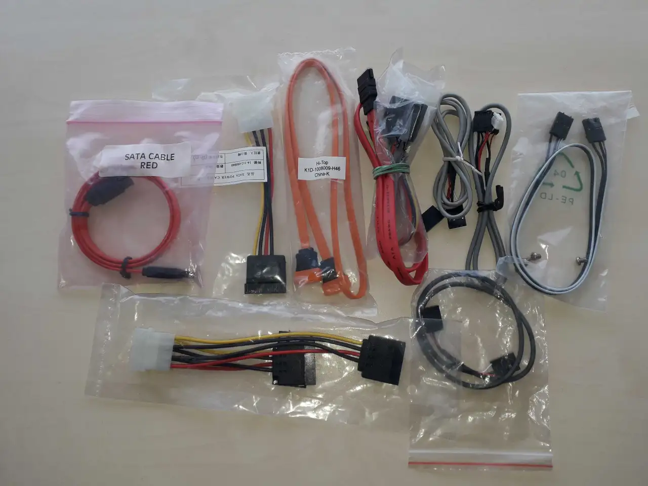 Кабели SATA-1  питание, цена за ВСЕ, фотография 2