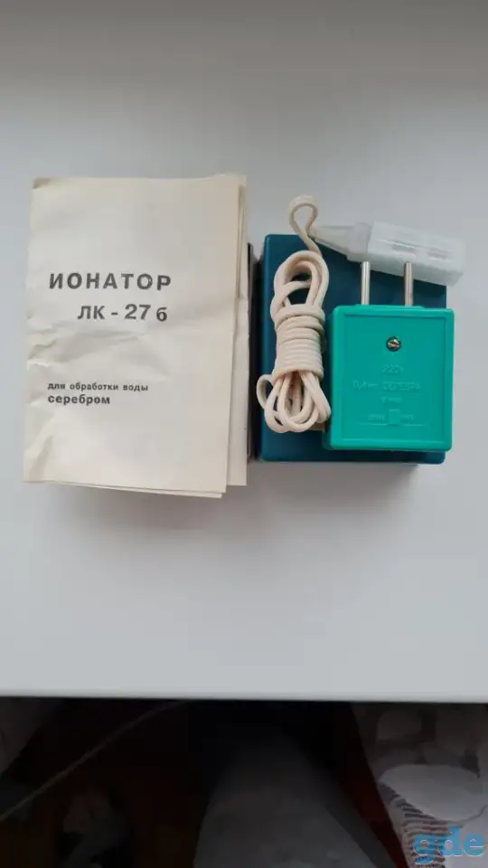 Ионатор (ионизатор)  ЛК-27б для обработки воды серебром, фотография 2