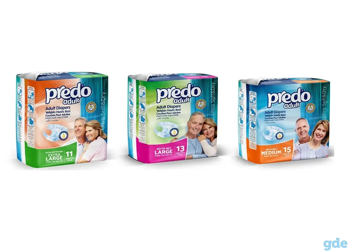 Подгузники для взрослых Predo Adult оптом, фотография 1