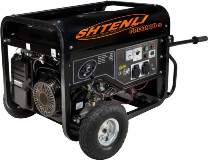 Бензогенератор SHTENLI PRO 3900-s (бензиновый генератор, электростанция), фотография 1