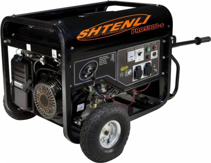 Бензогенератор SHTENLI PRO 5900-s (бензиновый генератор, электростанция), фотография 1