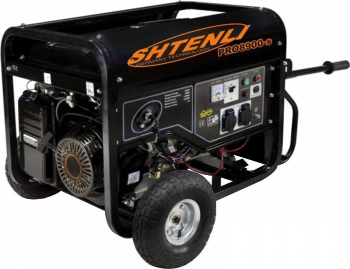 Бензогенератор SHTENLI PRO 8900-s (бензиновый генератор, электростанция), фотография 1